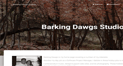 Desktop Screenshot of barkingdawgs.com
